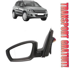 Oglinda Stanga Volkswagen TIGUAN (5N_) din 2007 - 2018, Auto, Reglaj electric, Completa