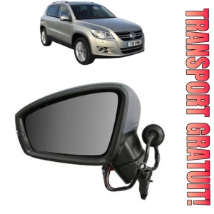 Oglinda Stanga Volkswagen TIGUAN VAN (5N_) din 2007 - 2018, Auto, Reglaj electric, Completa