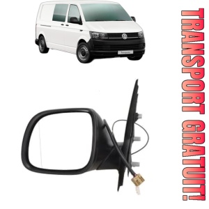 Oglinda Stanga Volkswagen TRANSPORTER T6 / CARAVELLE T6 Bus (SGB, SGJ, SHB, SHJ) din 2015 - 2024, Auto, Reglaj electric, Completa