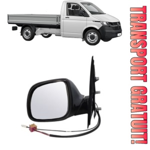 Oglinda Stanga Volkswagen TRANSPORTER T6 Platform/Chassis (SFD, SFE, SFL, SFZ, SJD, SJ din 2015 - 2024, Auto, Reglaj electric, Completa