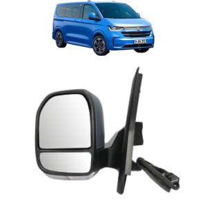 Oglinda Stanga Volkswagen TRANSPORTER T7 / CARAVELLE T7 Bus (TV_, TW_) din 2024, Auto, Reglaj electric, Completa - Img 2
