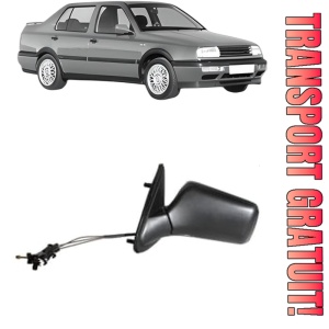 Oglinda Stanga Volkswagen VENTO (1H2) din 1991 - 1998, Auto, Reglaj mecanic, Completa