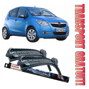 Opel Agila Set 2 stergatoare parbriz Bosch Aerotwin 600/475mm compatibile cu Opel AGILA (B) (H08) (2008-2014) (55 cm / 40 cm)