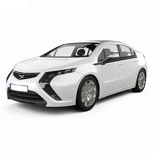 Opel Ampera Din 2012 - 2014, Sedan , Set Covorase Auto Tip Tavita Premium 3D, din cauciuc accesorii pentru autoturismul tau - masina v169455