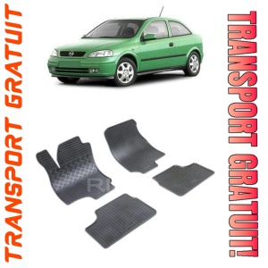 Opel Astra G, Hatchback, fabricat din 1998 - 2009, set covorase auto dedicate, din cauciuc 100% Premium