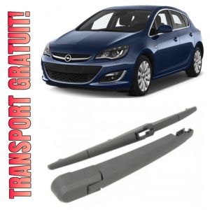 Opel Astra J Brat stergator pentru luneta spate cu lamela 305 mm, compatibil cu Opel Astra J Hatchback fabricat intre 2009-2015, calitate extra