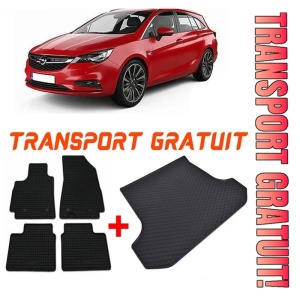 Opel Astra K din 04.2016 - Prezent Combi *2 , Set Covorase + tavita portbagaj auto