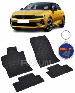 Opel Astra L fabricat din 2022 - Prezent, Hatchback, set covorase auto dedicate, din cauciuc 100% Premium accesorii pentru autoturismul tau - masina v151131