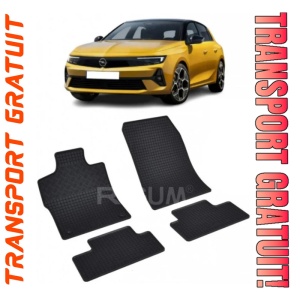 Opel Astra L fabricat din 2022 - Prezent, Hatchback, set covorase auto dedicate, din cauciuc 100% Premium