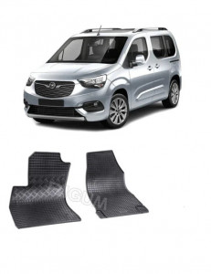 Opel Combo D, Van, fabricat din 2012 - 12.2017, 2 Locuri, set covorase auto dedicate, din cauciuc 100% Premium accesorii pentru autoturismul tau - masina v159819