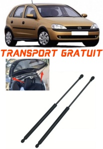 Opel Corsa C Set 2 amortizoare pentru portbagaj / haion Krosno compatibil cu Opel Corsa C Hatchback fabricat intre 2000-2009 accesorii pentru autoturismul tau - masina v91249