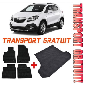 Opel Mokka A din 09.2012 - 06.2019 Suv *3 , Set Covorase + tavita portbagaj auto