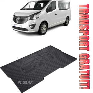 Opel VIVaro B Van din 09.2014 - 02.2019, Tavita Pentru Portbagaj Lux Premium Dedicata, Apamament Scurt In Spatele Randului 3 *3