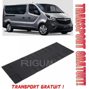 Opel Vivaro C, Van, fabricat din 03.2019 - Prezent, Rand 3, set covorase auto dedicate, din cauciuc 100% Premium - Transport Gratuit