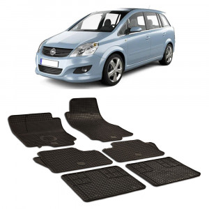 Opel Zafira B (2005-2010) Set 6 covorase auto cauciuc Urban Line accesorii pentru autoturismul tau - masina v240825