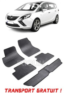 Opel Zafira C, Van, fabricat din 01.2012 - 07.2019, 7 Locuri, set covorase auto dedicate, din cauciuc 100% Premium - Transport Gratuit accesorii pentru autoturismul tau - masina v38451