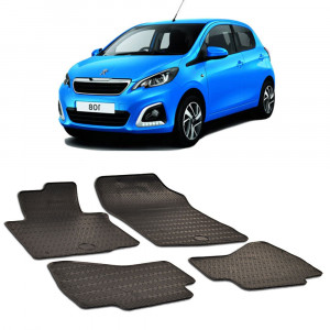 Peugeot 108 (2014-) Set 4 covorase auto cauciuc Urban Line accesorii pentru autoturismul tau - masina v240734
