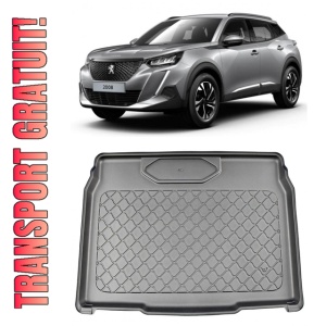 Peugeot 2008 II Suv din 01.2020 - Prezent, Tavita Pentru Portbagaj Lux Premium Dedicata, Portbagaj Inferior *1