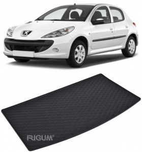 Peugeot 206 Tavita pentru portbagaj din cauciuc, compatibila Peugeot 206 fabricatie 1998 - 2010, caroserie hatchback accesorii pentru autoturismul tau - masina v112123