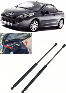 Peugeot 207 CC Set 2 amortizoare pentru portbagaj Krosno compatibil cu Peugeot 207 CC Hatchback fabricat intre 2007-2015 accesorii pentru autoturismul tau - masina v86783
