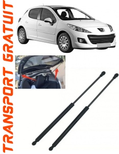 Peugeot 207 Set 2 amortizoare pentru portbagaj / haion Krosno compatibil cu Peugeot 207 Hatchback fabricat intre 2007-2013 accesorii pentru autoturismul tau - masina v87844