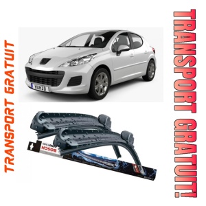 Peugeot 207 Set 2 stergatoare parbriz Bosch Bosch Aerotwin compatibile cu Peugeot 207 2007-2012 (65 cm / 40 cm)