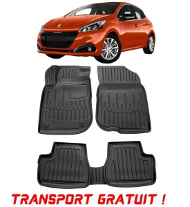 Peugeot 208 (2012-2019) Set covorase auto cauciuc G.Modern Line 3D transport gratuit accesorii pentru autoturismul tau - masina v50086