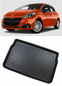 Peugeot 208 I Hatchback din 03.2012 - 05.2019 *2, Tavita Pentru Portbagaj Lux Premium Dedicata, accesorii pentru autoturismul tau - masina v200785