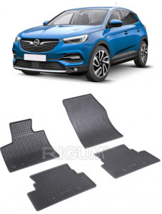 Peugeot 3008 II, Suv, fabricat din 11.2016 - Prezent, set covorase auto dedicate, din cauciuc 100% Premium accesorii pentru autoturismul tau - masina v159649