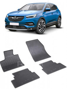 Peugeot 3008 II, Suv, fabricat din 11.2016 - Prezent, set covorase auto dedicate, din cauciuc 100% Premium accesorii pentru autoturismul tau - masina v159650