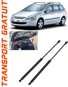 Peugeot 307 Set 2 amortizoare pentru portbagaj / haion Krosno compatibil cu Peugeot 307 Combi fabricat intre 2002-2008 accesorii pentru autoturismul tau - masina v90974