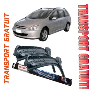 Peugeot 307 Set 2 stergatoare parbriz Bosch Bosch Aerotwin 65 cm/65 cm compatibile cu Peugeot 307 Sw Estate Van (3E_, 3H_) din 2003-2009 (65 cm / 65 cm)