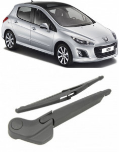 Peugeot 308 Brat stergator pentru luneta spate cu lamela 305 mm, compatibil cu Peugeot 308 Hatchback fabricat intre 2007-2014, calitate extra accesorii pentru autoturismul tau - masina v92096
