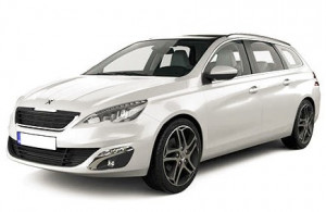Peugeot 308 II, Combi, fabricat din 06.2014 - Prezent, set covorase auto dedicate, din cauciuc 100% Premium accesorii pentru autoturismul tau - masina v157064