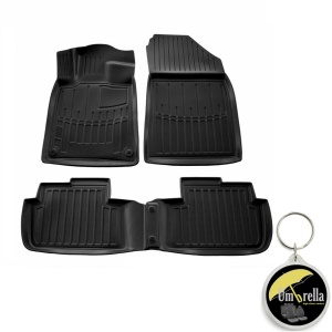 Peugeot 407 (2004-2011) Sedan Set covorase auto cauciuc G.Modern Line 3D transport gratuit accesorii pentru autoturismul tau - masina v50052