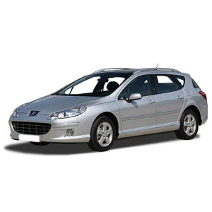 Peugeot 407 Din 2004 - 12.2010, Combi , Set Covorase Auto Tip Tavita Premium 3D, din cauciuc accesorii pentru autoturismul tau - masina v166349