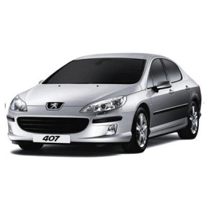 Peugeot 407, Sedan, Din 2004 - 12.2010 , Set Covorase Auto Tip Tavita Premium 3D, din cauciuc accesorii pentru autoturismul tau - masina v171968
