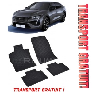 Peugeot 408 PhEV fabricat din 2023 - Prezent, Suv, set covorase auto dedicate, din cauciuc 100% Premium - Transport Gratuit