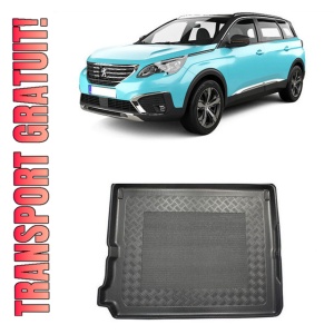 Peugeot 5008 II Suv din 07.2017 - Prezent *2, Tavita Pentru Portbagaj Lux Premium Dedicata,