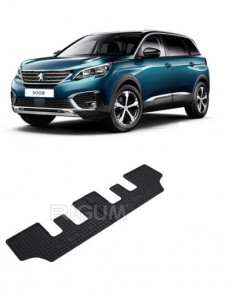 Peugeot 5008 II, Suv, fabricat din 07.2017 - Prezent, Rand 3, set covorase auto dedicate, din cauciuc 100% Premium accesorii pentru autoturismul tau - masina v159672