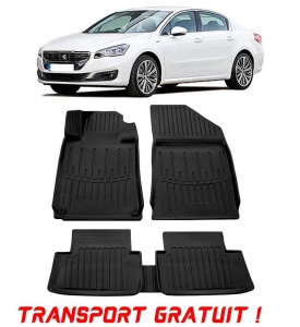 Peugeot 508 I (2010-2018) Set covorase auto cauciuc G.Modern Line 3D transport gratuit accesorii pentru autoturismul tau - masina v50041