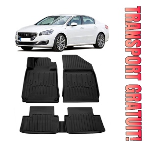 Peugeot 508 I (2010-2018) Set covorase auto cauciuc G.Modern Line 3D