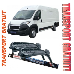 Peugeot Boxer Bus Set 2 stergatoare parbriz Bosch Aerotwin 600/475mm compatibile cu Peugeot BOXER Bus (2006-2019) (65 cm / 55 cm)