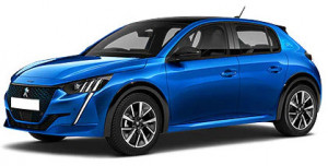Peugeot E-208 II, Hatchback, fabricat din 01.2020 - Prezent, set covorase auto dedicate, din cauciuc 100% Premium accesorii pentru autoturismul tau - masina v153624
