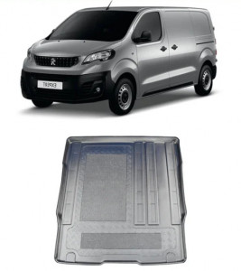 Peugeot E-Traveller Van din 01.2016 - Prezent, Tavita Pentru Portbagaj Lux Premium Dedicata, Ampatament Mediu L2 In Spatele Randului 2 Scaune Culisate In Spate) *1 accesorii pentru autoturismul tau - masina v185600