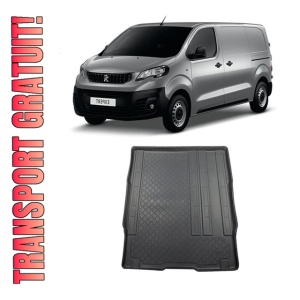 Peugeot Expert III Traveller Van din 01.2016 - Prezent, Tavita Pentru Portbagaj Lux Premium Dedicata, Ampatament Mediu L2 In Spatele Randului 2 Scaune Culisate In Fata *1
