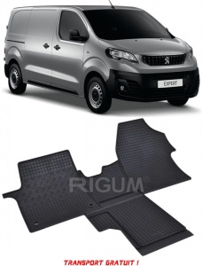 Peugeot Expert III, Van, fabricat din 01.2016 - Prezent, Rand 3, set covorase auto dedicate, din cauciuc 100% Premium - Transport Gratuit accesorii pentru autoturismul tau - masina v38253
