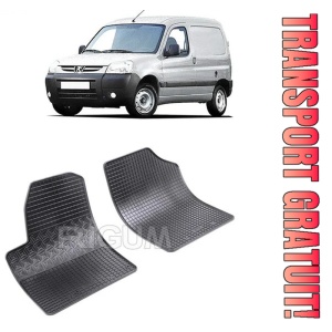 Peugeot Partner I, Van, fabricat din 1998 - 2007, 2 Locuri, set covorase auto dedicate, din cauciuc 100% Premium