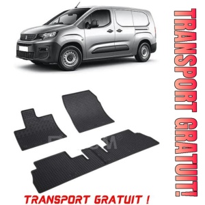 Peugeot Partner I, Van, fabricat din 1998 - 2007, 2 Locuri, set covorase auto dedicate, din cauciuc 100% Premium - Transport Gratuit