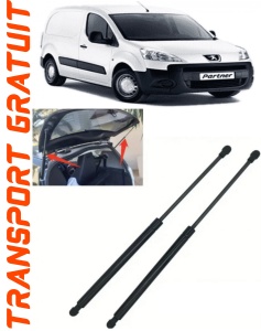 Peugeot Partner Set 2 amortizoare pentru portbagaj Krosno compatibil cu Peugeot Partner Van fabricat intre 2008-2016 accesorii pentru autoturismul tau - masina v85889